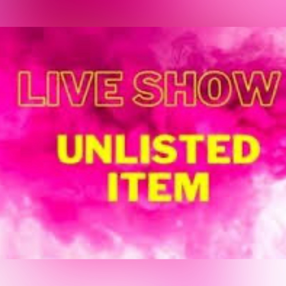 Live Show items